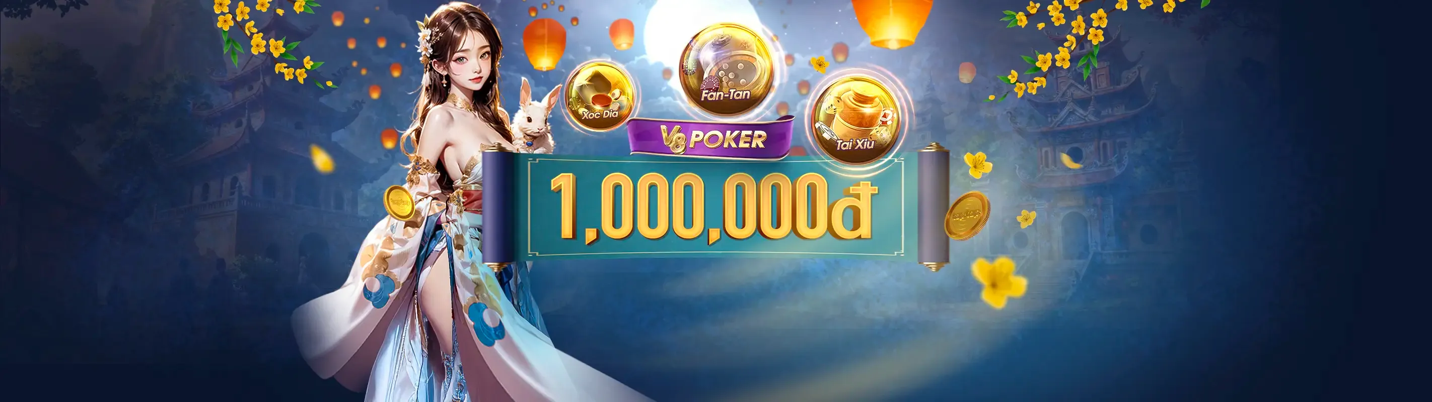 Cảnh quan sòng bạc trực tuyến Bibet lộng lẫy, cơ hội chiến thắng lớn
